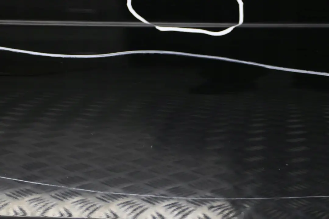 BMW 3 E46 Limousine Tür Hinten Links Black Sapphire Schwarz Metallic - 475 - SKU 7034153-BS - Teilenummer 7034153