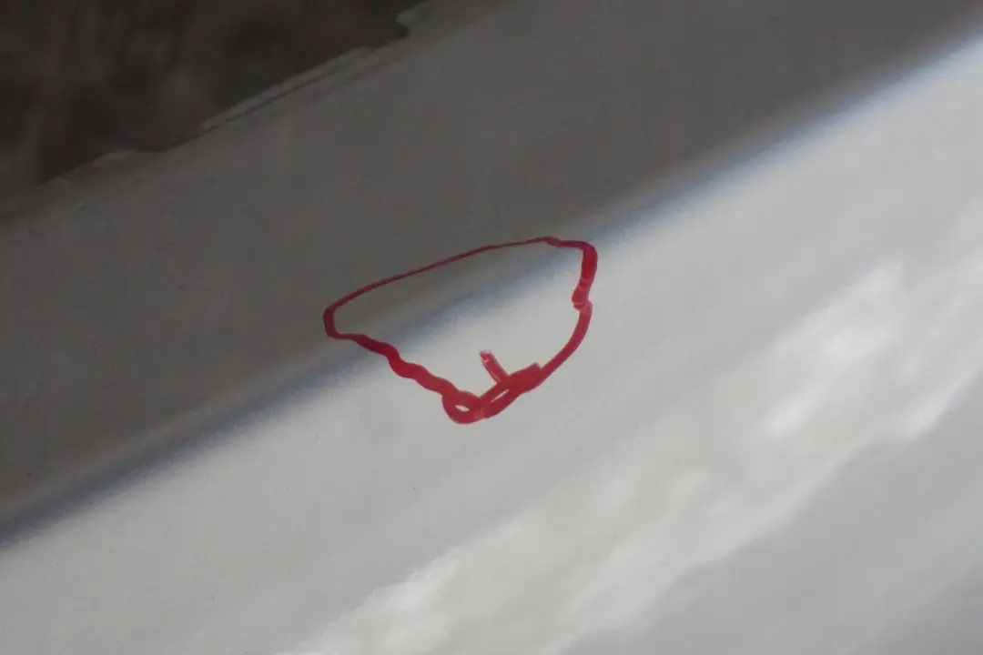 Complete Rear Bumper Trim Panel PDC Titansilber Silver to BMW X3 Series E83 with Part number 3400941 BMW X3 Series E83 Complete Rear Bumper Trim Panel PDC Titansilber Silver - SKU 3400941-TS - Part number 3400941