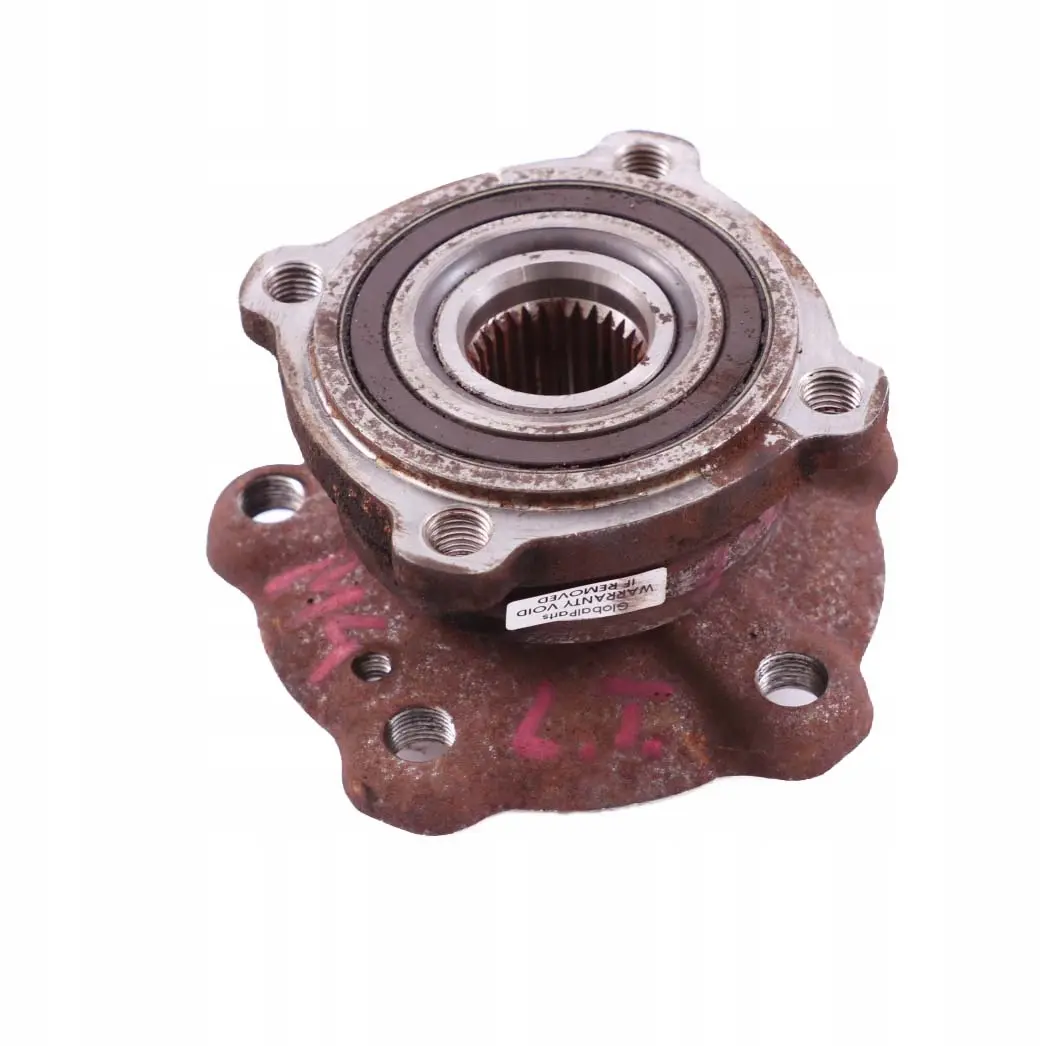 Bearing Flange Hub to BMW F87 M2 F80 M3 F82 F83 M4 Rear Wheel with Part number 2283220 BMW F87 M2 F80 M3 F82 F83 M4 Rear Wheel Bearing Flange Hub - SKU 2283220 - Part number 2283220