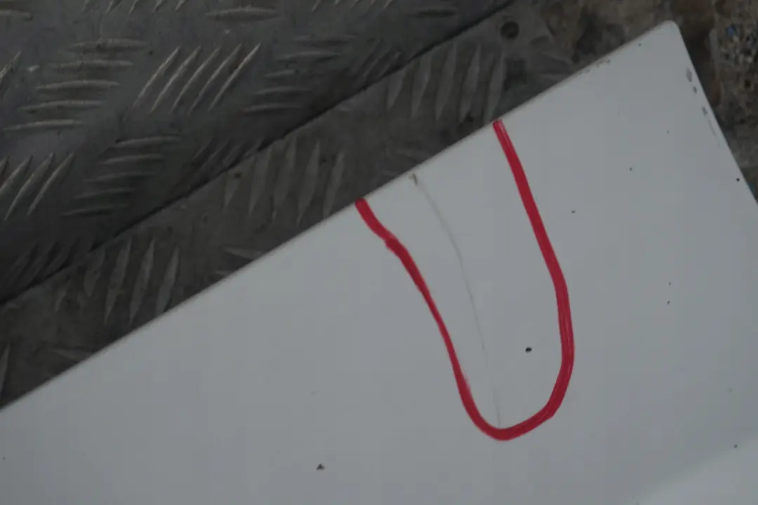BMW 1 Series 1 E81 E82 E88 Sill Strip Side Skirt Left N/S Alpinweiss White - SKU 0036143-AW1 - Part number 0036143