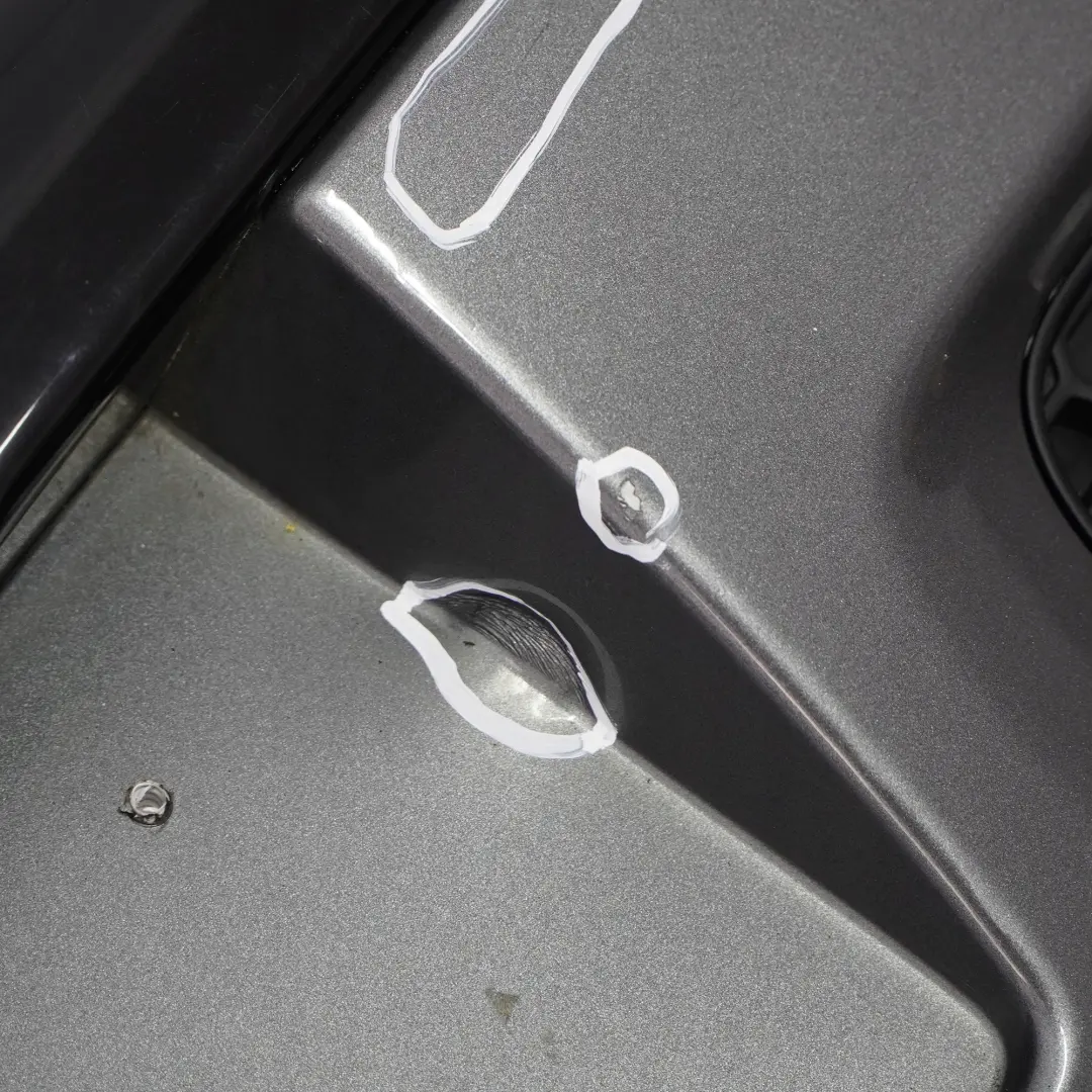 PDC Rear Bumper Trim Panel Dark Silver - 871 to Mini Clubman R55 Cooper S 2 with Part number 0442798 Mini Clubman R55 Cooper S 2 PDC Rear Bumper Trim Panel Dark Silver - 871 - SKU 0442798-DS2 - Part number 0442798