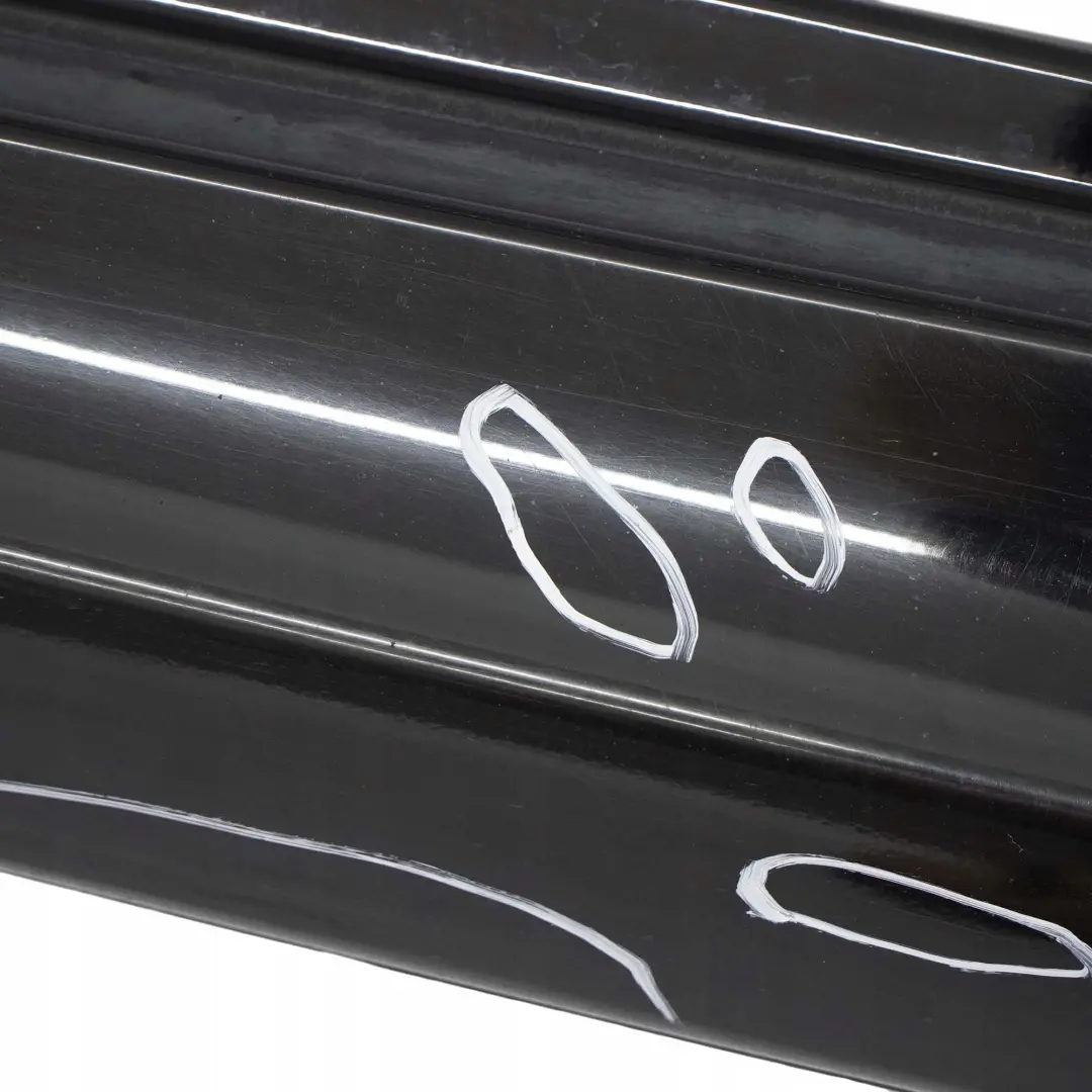 BMW 1 E81 E82 E88 2 Sill Strip Side Skirt Left N/S Schwarz 2 Black - 668 - SKU 0036143-SCH2 - Part number 0036143