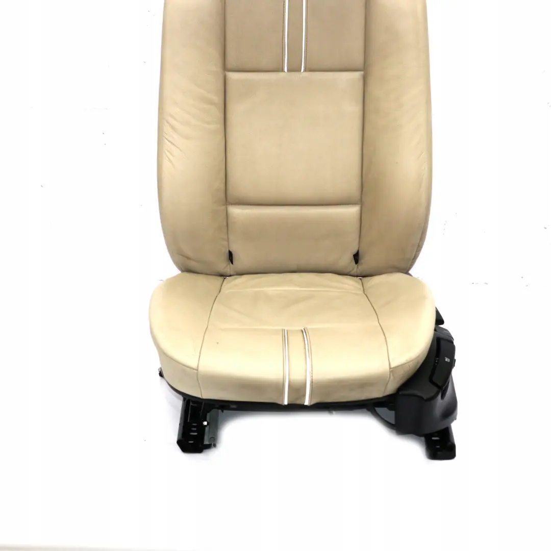 BMW X3 er E83 LCI E83N Sitz Vorne Links Leder Nevada / Oyster Sitze - SKU 3454316-1 - Teilenummer 3454316