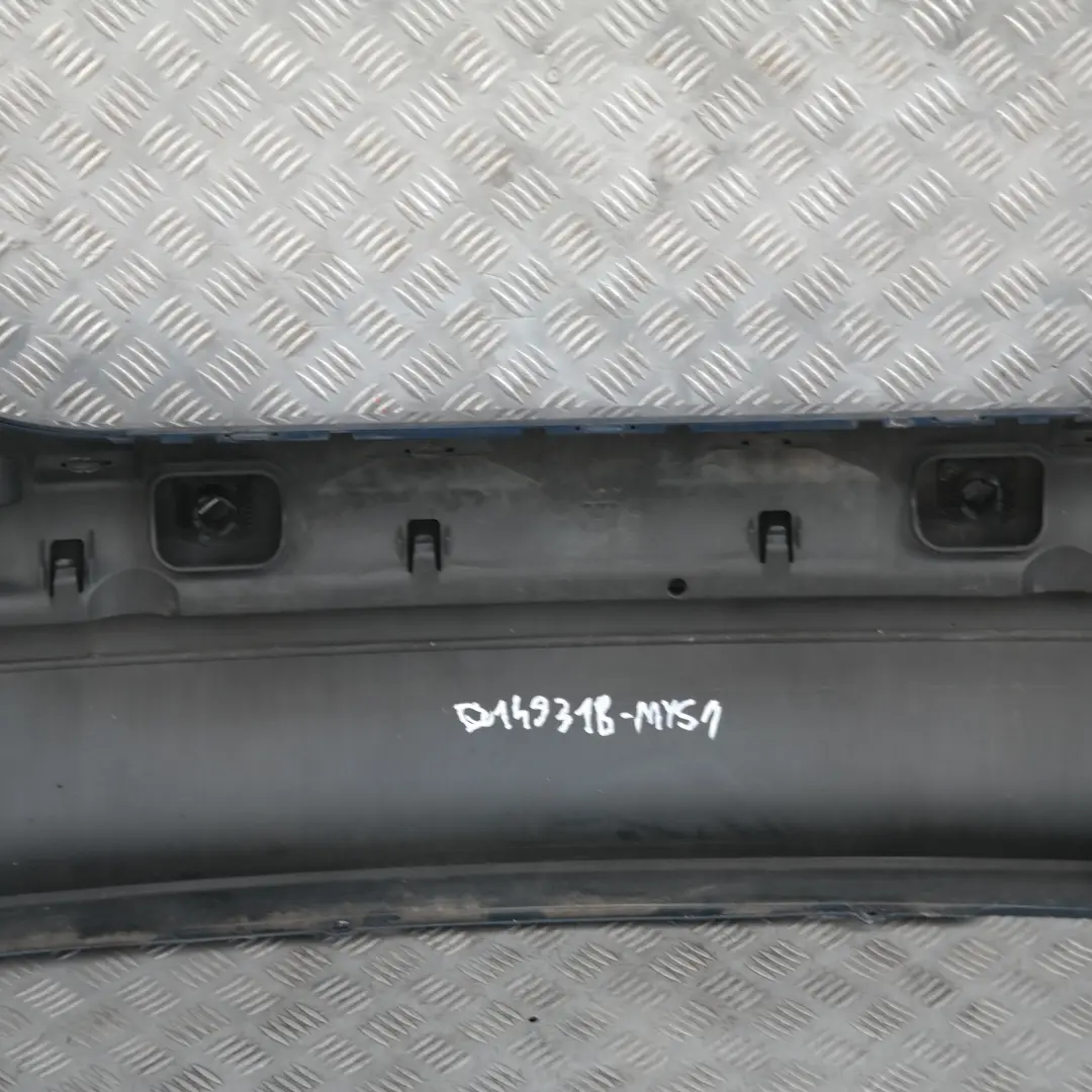 Bumper PDC Mysticblau Mystic Blue Metallic A07 to BMW 5 SERIES E60 Saloon Rear with Part number 149318 BMW 5 SERIES E60 Saloon Rear Bumper PDC Mysticblau Mystic Blue Metallic A07 - SKU 0149318-MYS1 - Part number 149318