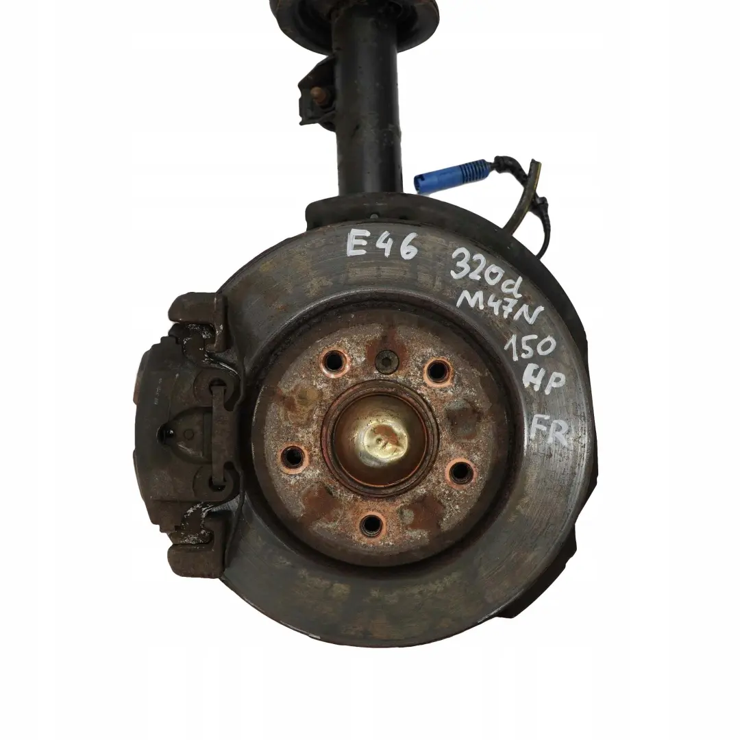 M47N Front Right O/S Suspension Leg Brake Disc Wheel Hub to BMW 3 E46 Touring 320d with Part number 6750790 BMW 3 E46 Touring 320d M47N Front Right O/S Suspension Leg Brake Disc Wheel Hub - SKU 6750790 - Part number 6750790