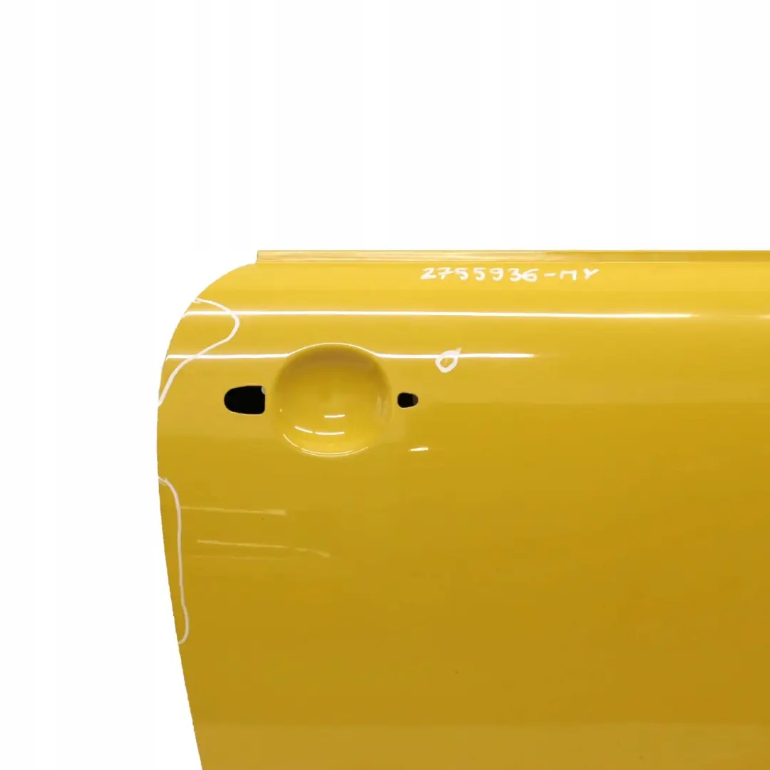 Tür Vorne Rechts Mellow Yellow Gelb - A58 für Mini Cooper R55 R56 R57 R58 mit Teilenummer 2755936 Mini Cooper R55 R56 R57 R58 Tür Vorne Rechts Mellow Yellow Gelb - A58 - SKU 2755936-MY - Teilenummer 2755936