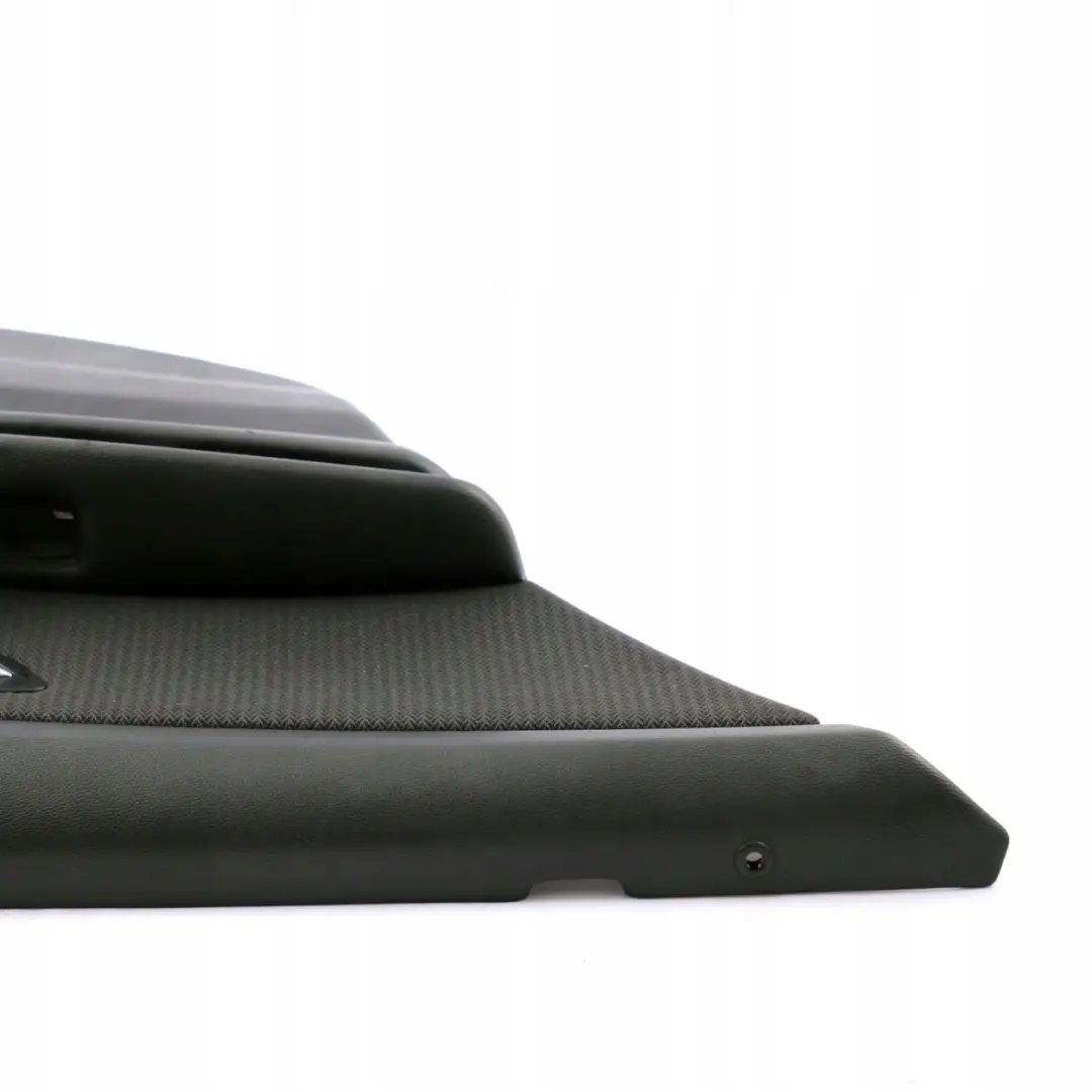 Trasero Izquierdo Forro Tarjeta Puerta Tela Antracita Vertex para BMW E90 E91 LCI con número de pieza 9167939 BMW E90 E91 LCI Trasero Izquierdo Forro Tarjeta Puerta Tela Antracita Vertex - SKU 9167939 - Número de pieza 9167939