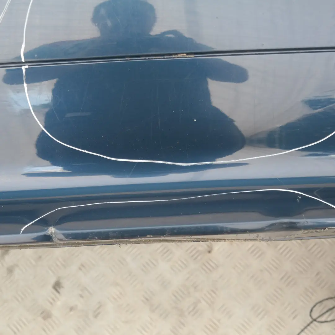 BMW 5 Series E60 Saloon Rear Bumper Mysticblau Mystic Blue Metallic A07 - SKU 0149317-MYS - Part number 149317