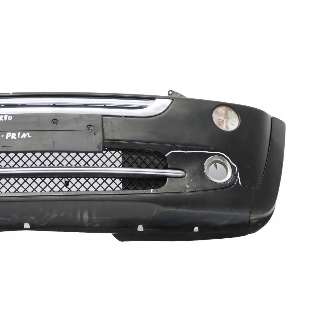 Complete Front Bumper Panel Primed to BMW Mini Cooper Cabrio R50 R52 with Part number 0308998 BMW Mini Cooper Cabrio R50 R52 Complete Front Bumper Panel Primed - SKU 0308998-PRIM - Part number 0308998