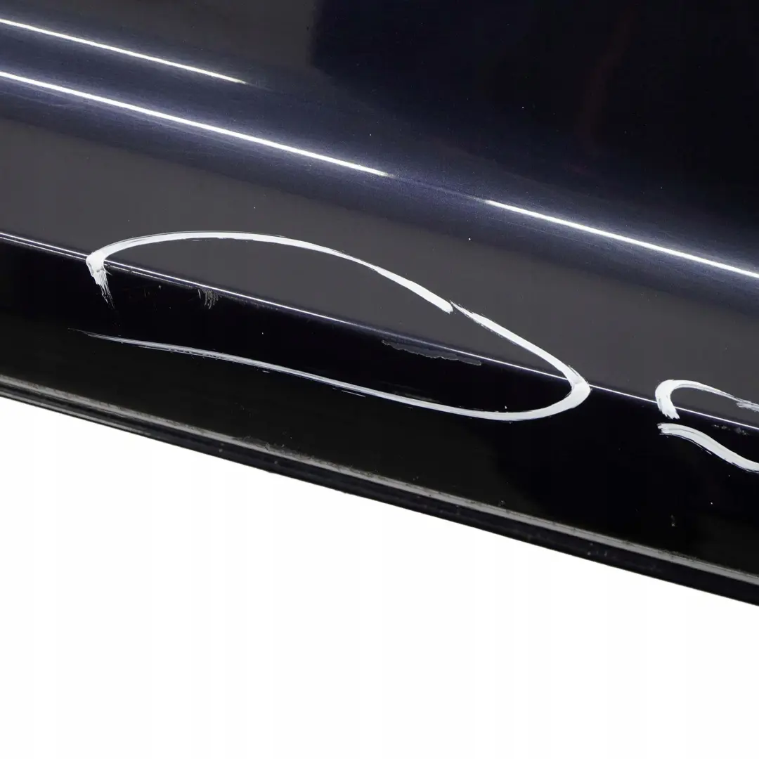BMW 5 Series E60 LCI 1 Saloon Rear Bumper PDC Monacoblau Monaco Blue - A35 - SKU 0422349-MB1 - Part number 0422349