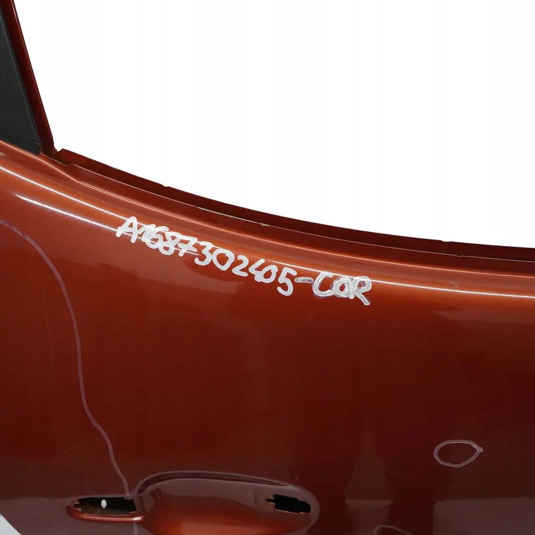 Mercedes-Benz A-Klasse W168 Tür Hinten Rechts Korallorange Mica - 490 für mit Teilenummer A1687302405 Mercedes-Benz A-Klasse W168 Tür Hinten Rechts Korallorange Mica - 490 - SKU A1687302405-COR - Teilenummer A1687302405