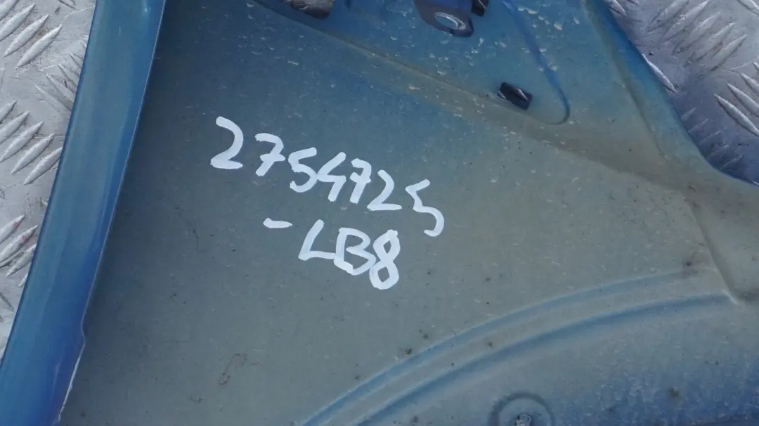 Seitenwand vorne links Kotflügel Lightning Blau für BMW MINI R55 R56 R57 R58 R59 mit Teilenummer 2754725 BMW MINI R55 R56 R57 R58 R59 Seitenwand vorne links Kotflügel Lightning Blau - SKU 2754725-LB8 - Teilenummer 2754725