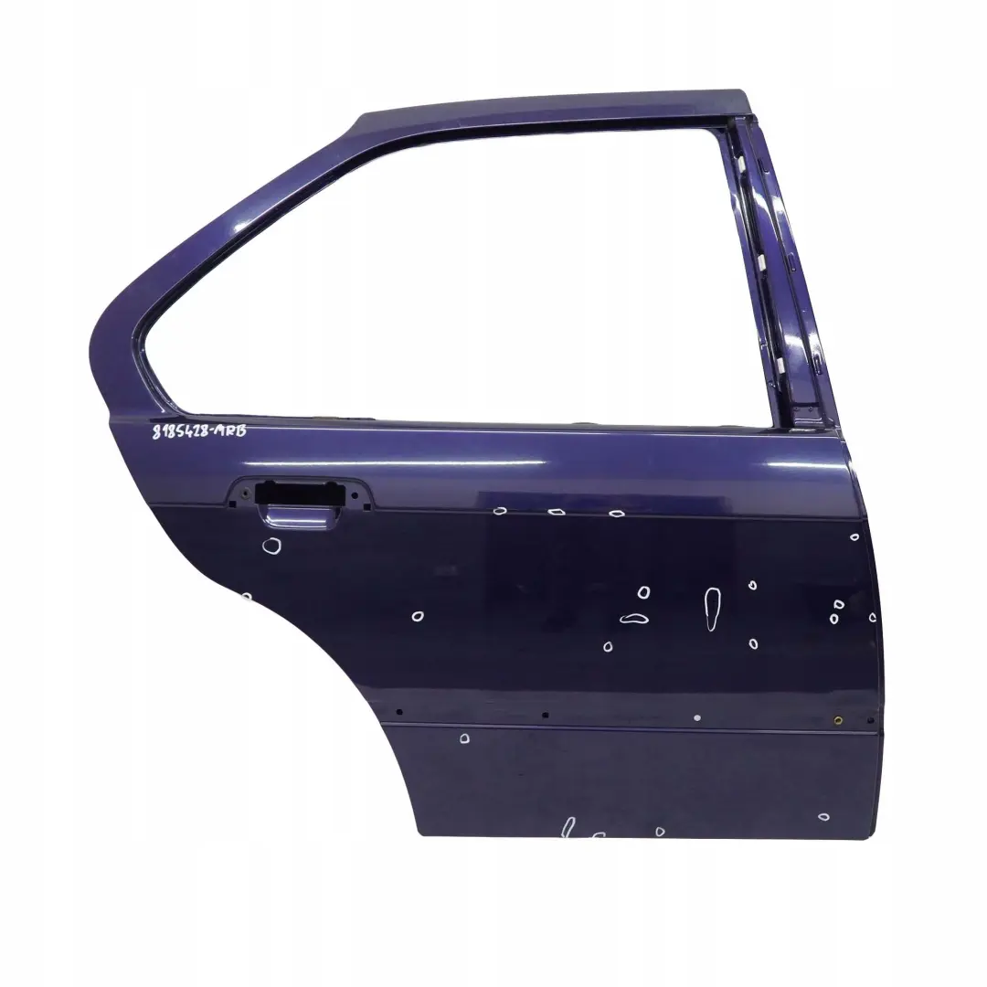BMW 3 E36 Limousine Tür Hinten Links Montrealblau Montreal Blau - 297 - SKU 8185428-MRB - Teilenummer 8185428