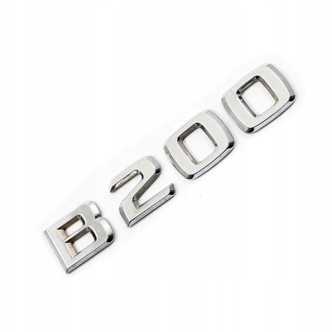 Mercedes-Benz B-Klasse W245 Emblem Hinten Schriftzug Logo B200 für mit Teilenummer A1698171315 Mercedes-Benz B-Klasse W245 Emblem Hinten Schriftzug Logo B200 - SKU A1698171315 - Teilenummer A1698171315