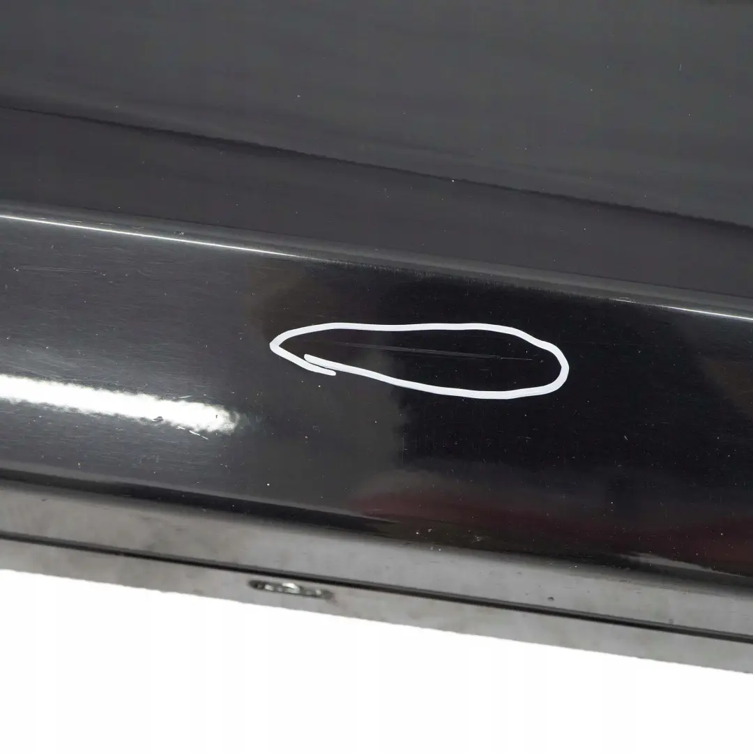 BMW E87N LCI 2 Sill Strip Faldon Lateral Izquierdo Schwarz 2 Negro - 668 - SKU 0036145-SCH2 - Número de pieza 0036145