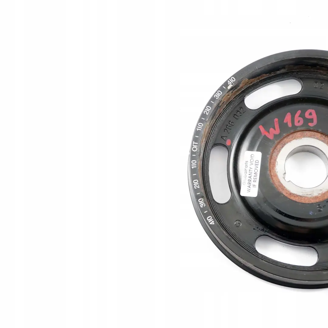 Mercedes-Benz W169 A150 W245 B160 Petrol M266 Crankshaft Pulley - SKU A2660320204 - Part number A2660320204
