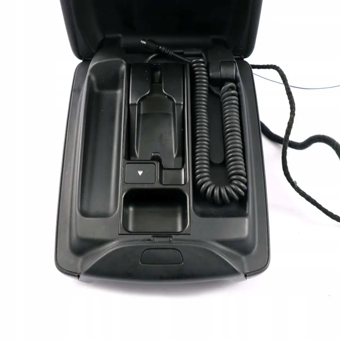 Centre Arm Rest Armrest Telephone Leather Black to BMW X5 Series E53 with Part number 8263757 BMW X5 Series E53 Centre Arm Rest Armrest Telephone Leather Black - SKU 8263757 - Part number 8263757