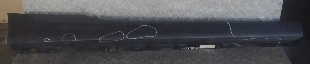 BMW E92 E93 Bas de Porte Couverture Seuil Droite Mousseux Graphite A22 - SKU 0034058-SG3 - Numéro de pièce 0034058