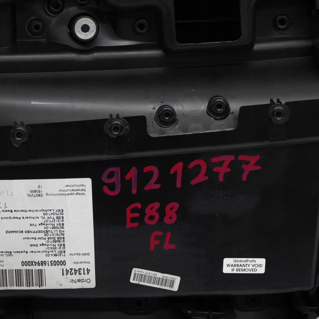 BMW E88 Cabrio Delantero Izquierdo Embellecedor Tarjeta Puerta Tela Pearlpoint - SKU 9121277 - Número de pieza 9121277