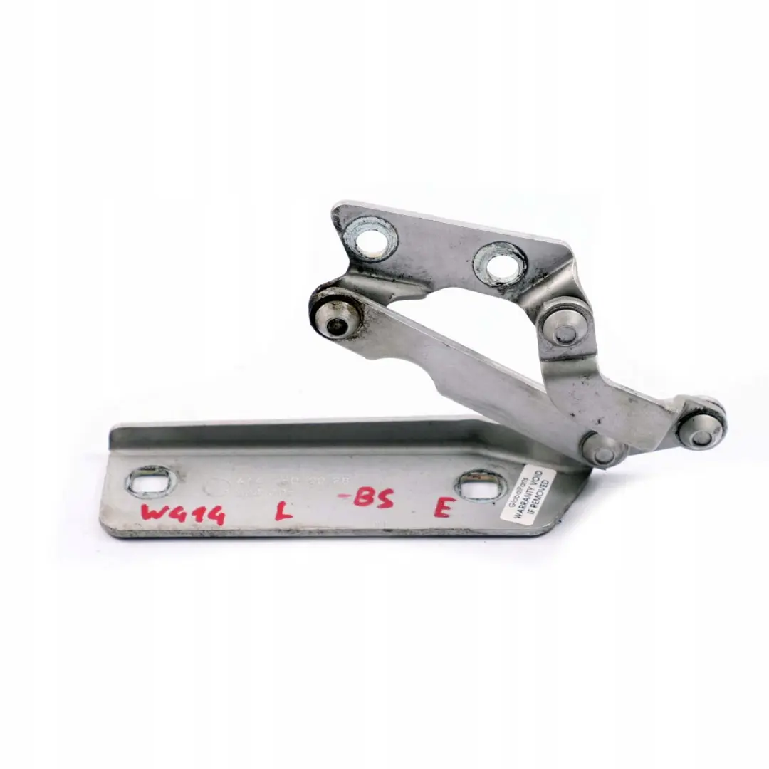 W414 Vorne Links Motorhaube Scharnier Brillant Silber 744 für Mercedes Vaneo mit Teilenummer A4148800028 Mercedes Vaneo W414 Vorne Links Motorhaube Scharnier Brillant Silber 744 - SKU A4148800028-BS - Teilenummer A4148800028