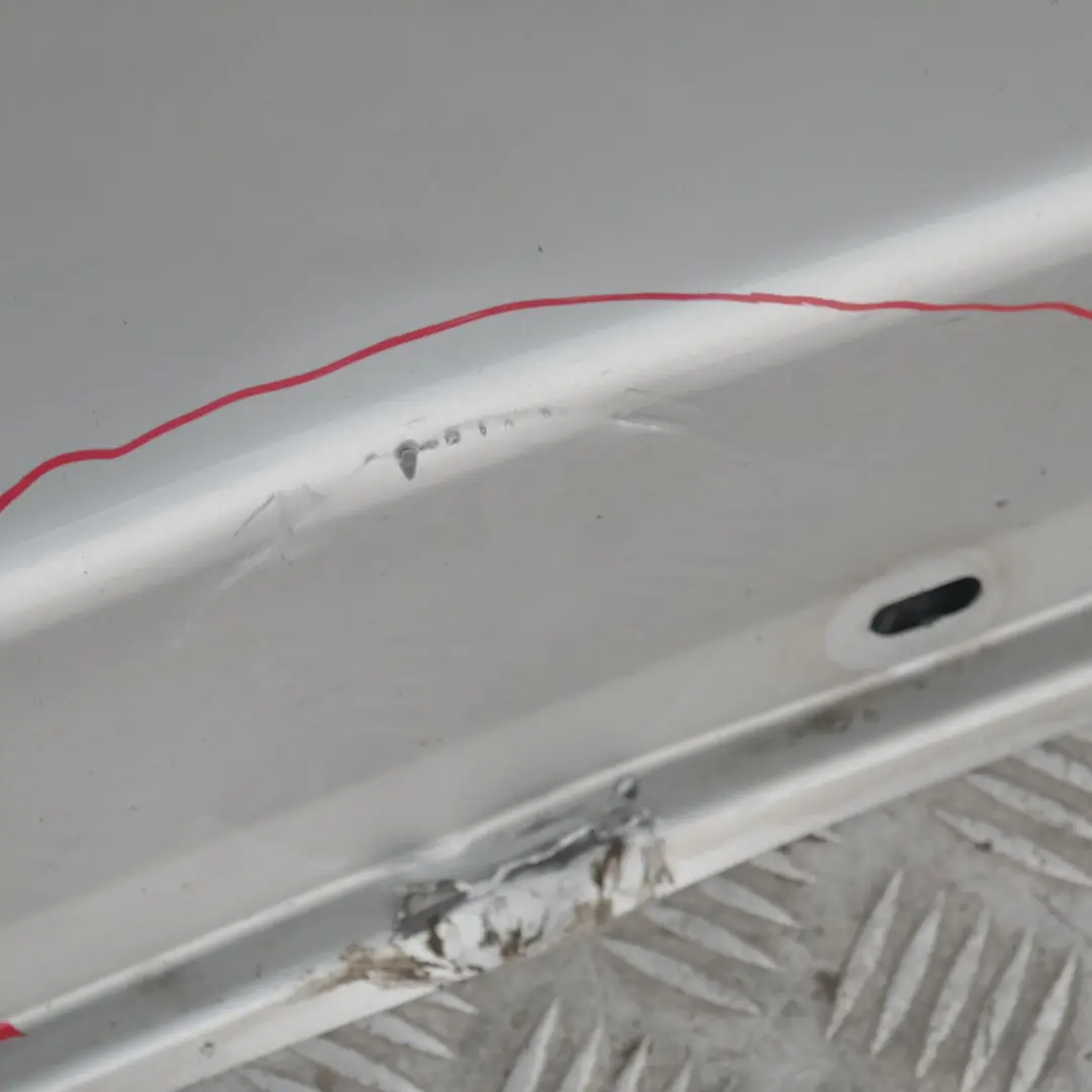 BMW E60 E61 Gonna copertura laterale soglia porta destra Titansilber Argento 354 - SKU 0150278-TS2 - Numero di parte 0150278-TS1