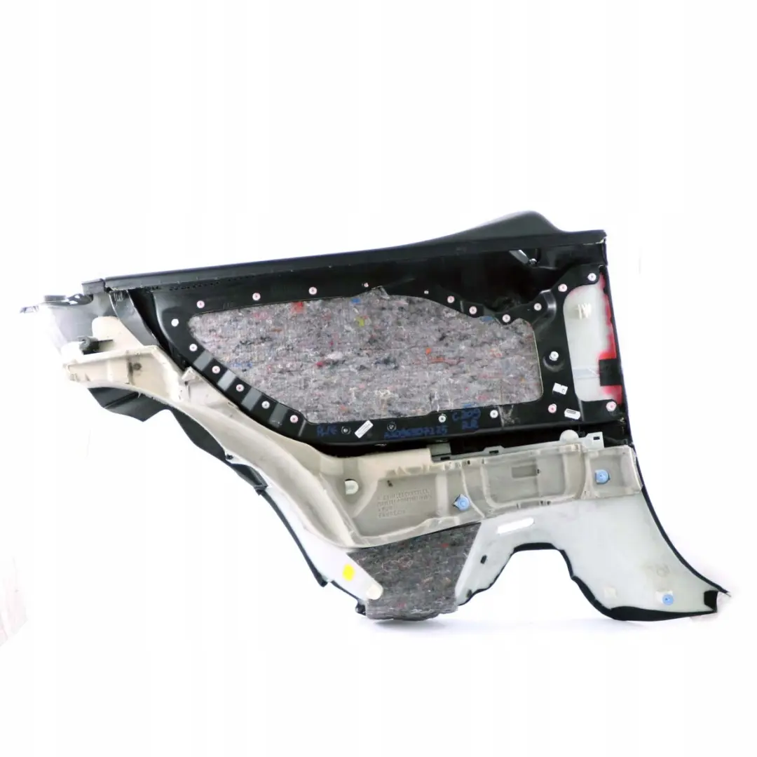 Mercedes Benz CLK C209 Rear Right O/S Lateral Trim Panel Leather Black - SKU A2096907225 - Part number A2096907225