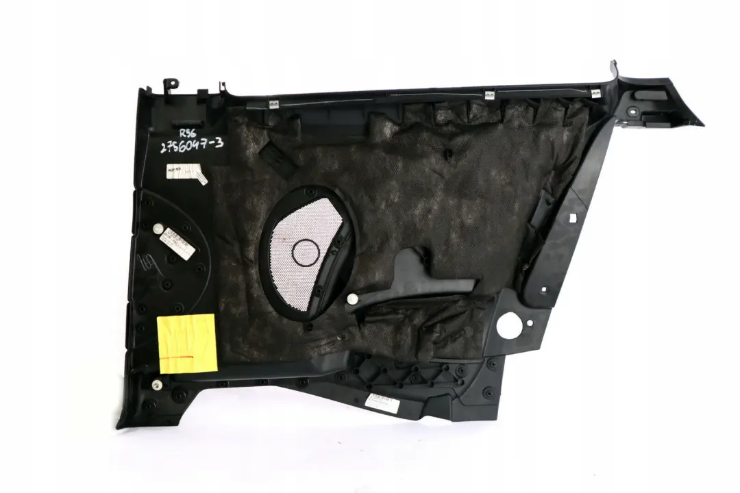 Lateral Interni Bordo Pannello Quarto Rear Sinistro N/S per Mini Cooper One R56 con numero di parte 51432756047 Mini Cooper One R56 Lateral Interni Bordo Pannello Quarto Rear Sinistro N/S - SKU 2756047-3 - Numero di parte 51432756047