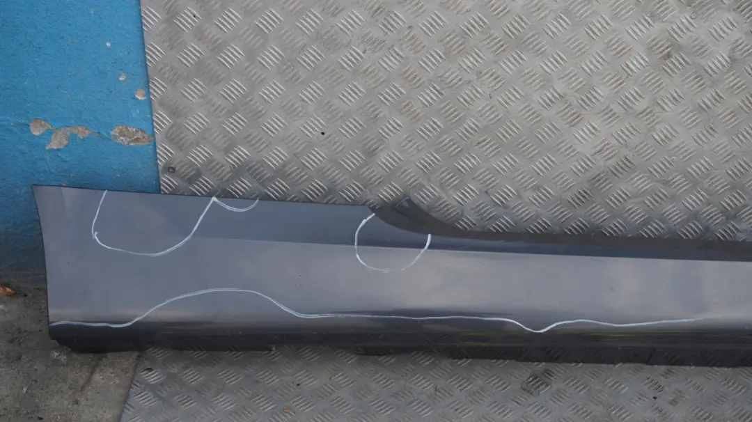BMW E92 E93 Sill Strip Faldon Lateral Derecho Sparkling Graphite - A22 - SKU 0034058-SG - Número de pieza 0034058