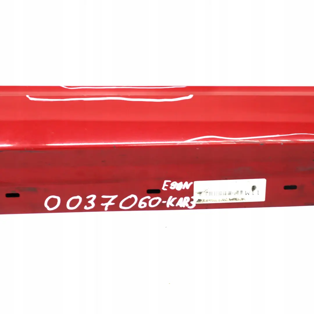 BMW 3 Series E90 E91 LCI 3 Sill Strip Side Skirt Right O/S Karmesinrot Red A61 - SKU 0037060-KAR3 - Part number 0037060