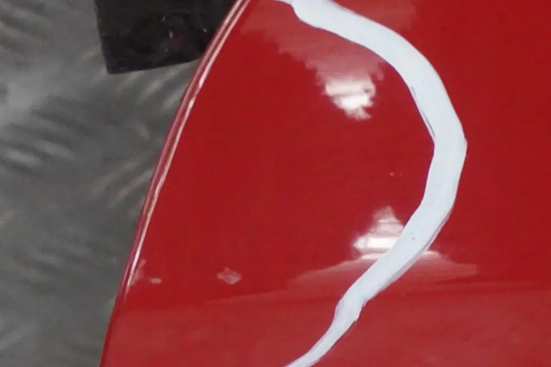 BMW X3 Series E83 Door Front Left N/S Karmesinrot Crimson Red - A61 - SKU 3451015-KAR1 - Part number 3451015
