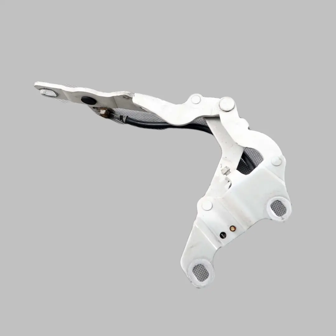 BMW 1 E81 E87 Links Scharnier Frontklappe Links Alpinweiss Weiss - SKU 7191213-AW - Teilenummer 7060559