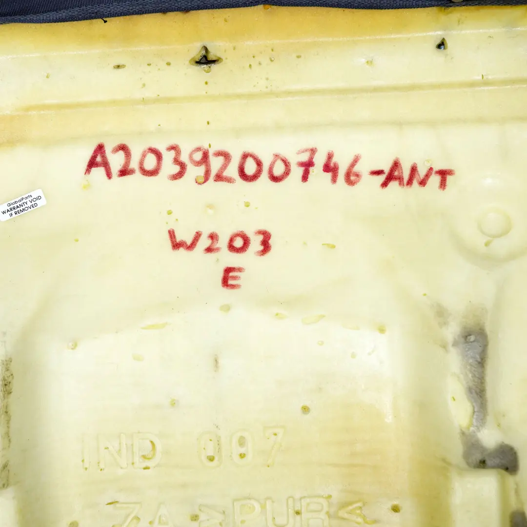 klasa W203 Kanapa siedzisko materiał do MERCEDES C o numerze A2039200746 MERCEDES C klasa W203 Kanapa siedzisko materiał - SKU A2039202746-ANT - Numer Części A2039200746