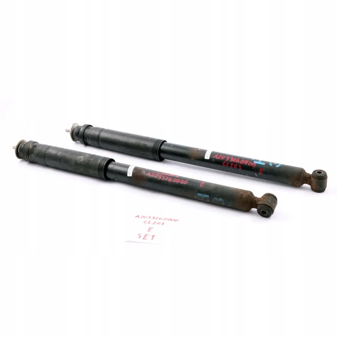  Mercedes-Benz CLC-Klasse CL203 Hinterachse Stoßdämpfer Set H3 - SKU A2033260700 - Teilenummer A2033260700