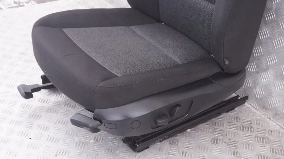 BMW 3 er E92 Coupe Stoff Schwarz Anthrazit Vorne Links Sitz - SKU 6979109 - Teilenummer 6979109