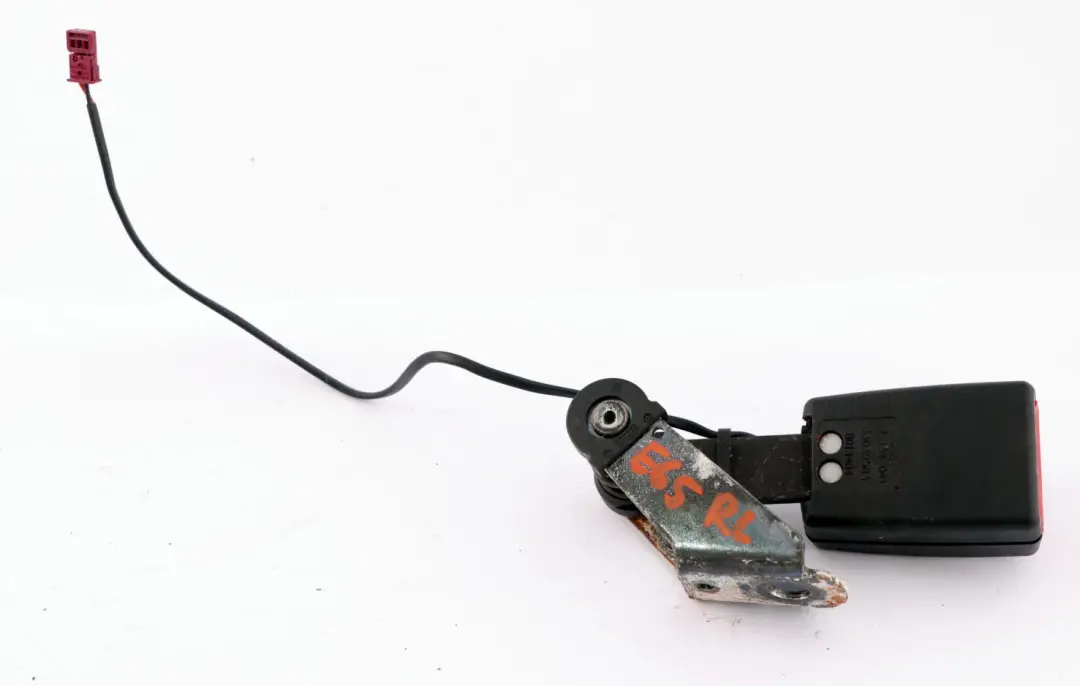 BMW 7 Series E65 E66 Seat Lower Belt Strap Buckle Rear Left N/S - SKU 7134041 - Part number 7134041