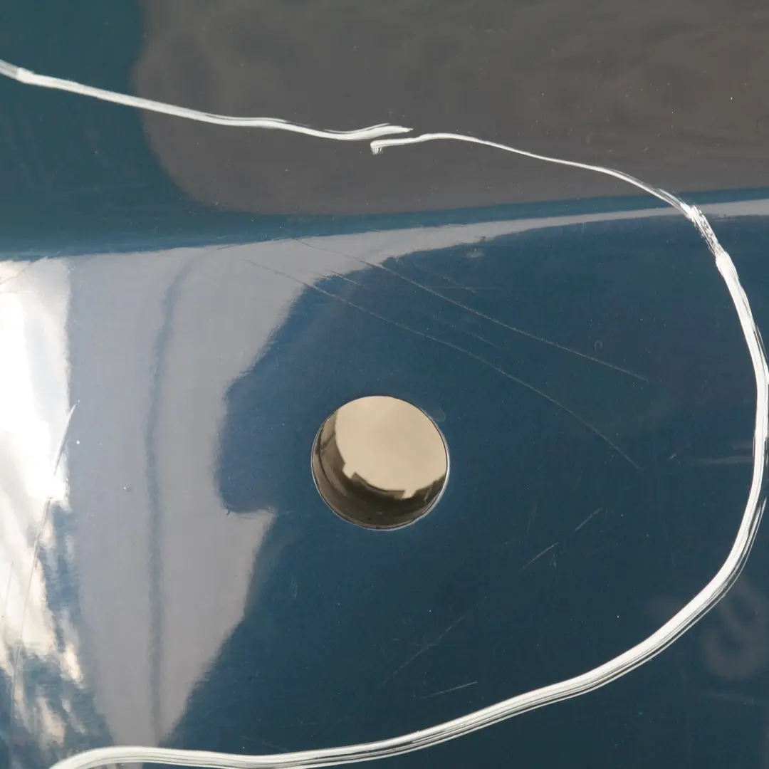 Zderzak tylny tył pdc mysticblau A07 do BMW E60 o numerze 149318 BMW E60 Zderzak tylny tył pdc mysticblau A07 - SKU 0149318-MYS1 - Numer Części 149318