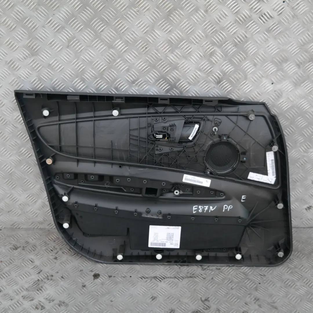 BMW 1 Reihe E87 LCI E87N Türverkleidung Stoff vorn rechts ACTIVE BLUE - SKU 9121148 - Teilenummer 51419121148