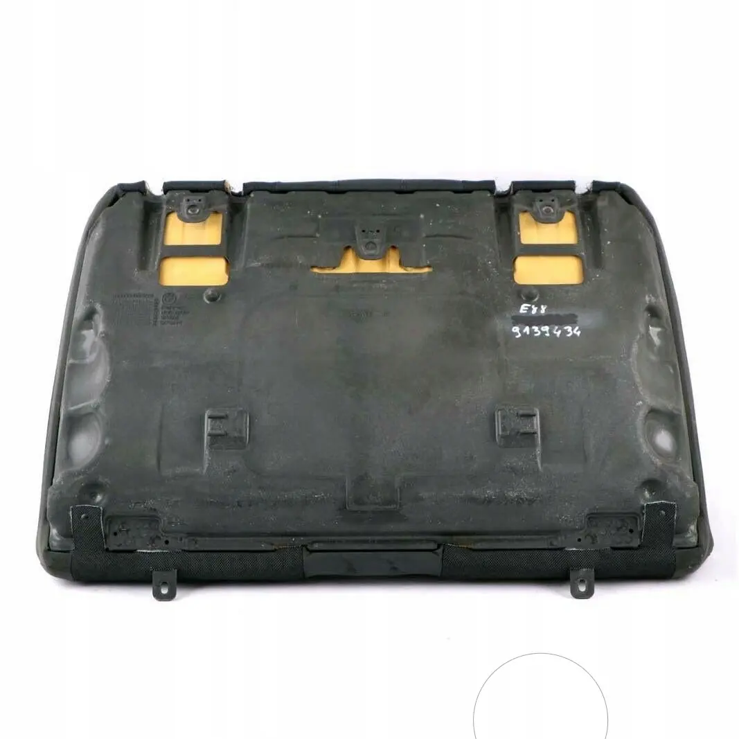 BMW E88 Cabrio Rücksitzbezug Rückenlehne Stoff / Leder Pearlpoint - SKU 9139434 - Teilenummer 9139434