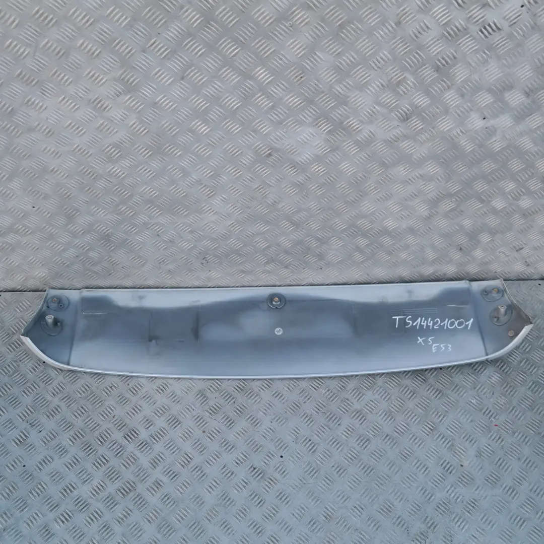 Heck Spoiler Flügel Oben Titansilber Metallic - 354 7025612 für BMW X5 E53 mit Teilenummer 51717025612 BMW X5 E53 Heck Spoiler Flügel Oben Titansilber Metallic - 354 7025612 - SKU 7025612-TS - Teilenummer 51717025612
