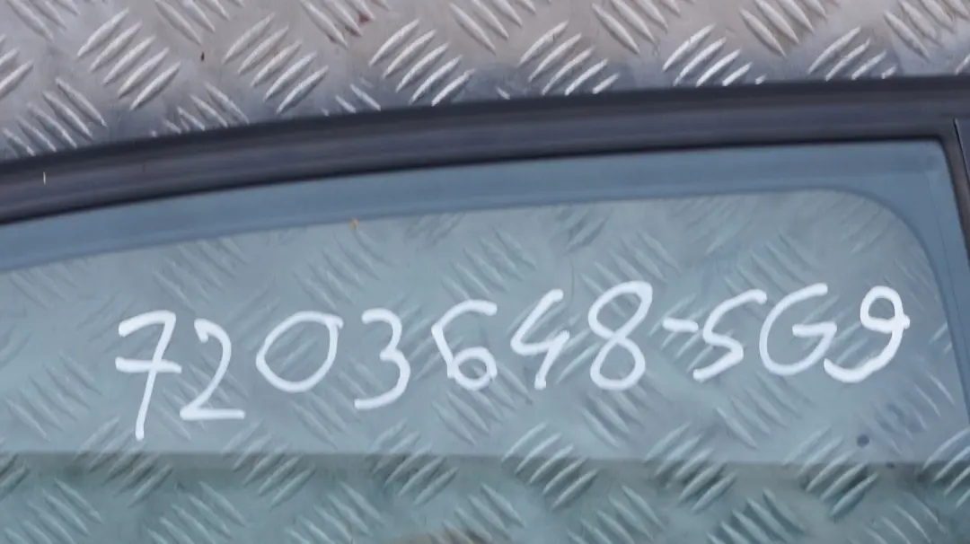 BMW 3 SERIES 9 E90 E90N LCi Door rear right O/S Sparkling Graphite - A22 - SKU 7203648-SG9 - Part number 7203648