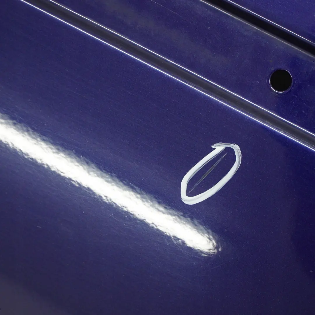 BMW 3 E36 Limousine Tür Hinten Links Montrealblau Montreal Blau - 297 - SKU 8185427-MRB - Teilenummer 8185427