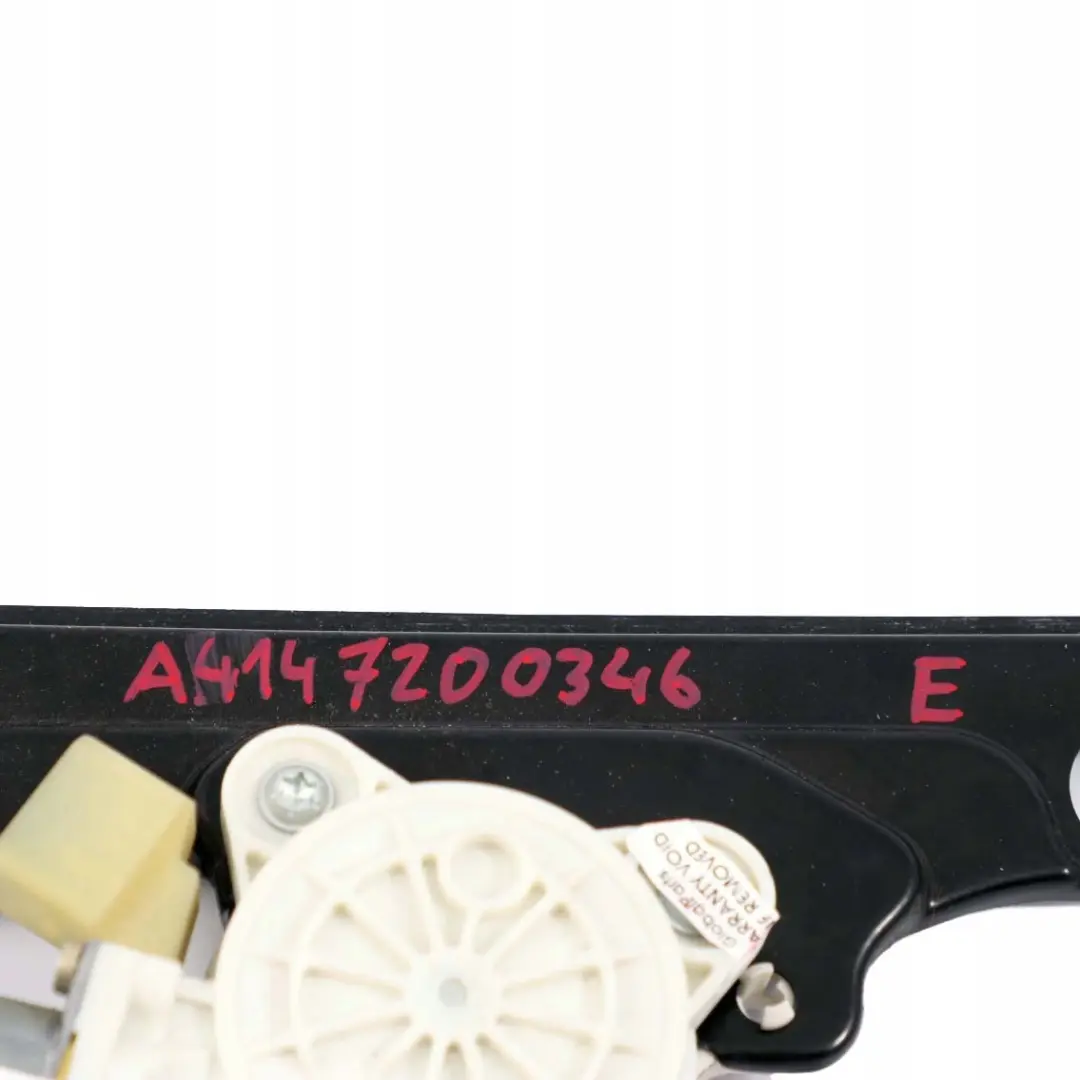 Mercedes-Benz Vaneo W414 Front Right Door O/S Window Electric Lifter Motor to with Part number A4147200346 Mercedes-Benz Vaneo W414 Front Right Door O/S Window Electric Lifter Motor - SKU A4147200346 - Part number A4147200346