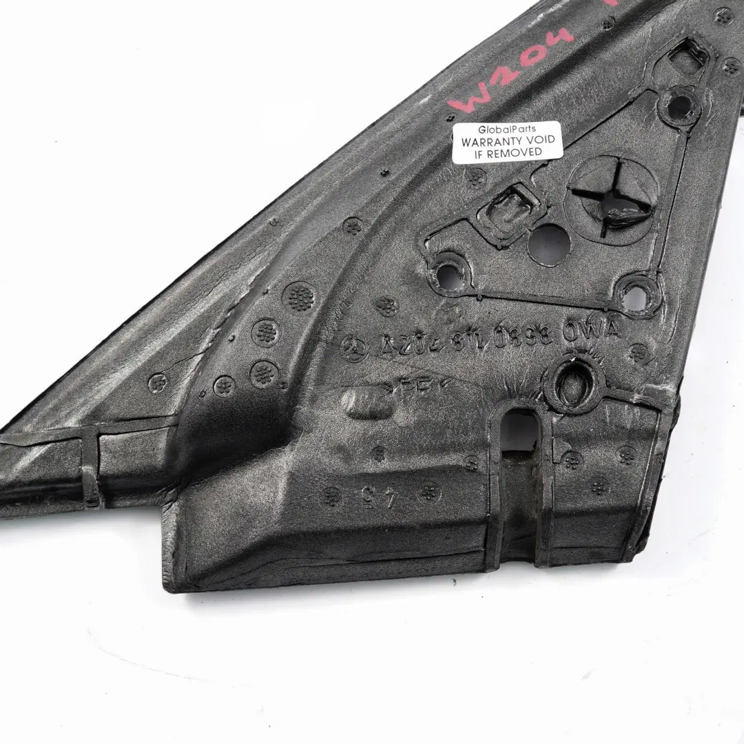 MERCEDES C W204 Wygłuszenie pianka lusterka prawe - SKU A2048110898 - Numer Części A2048110898