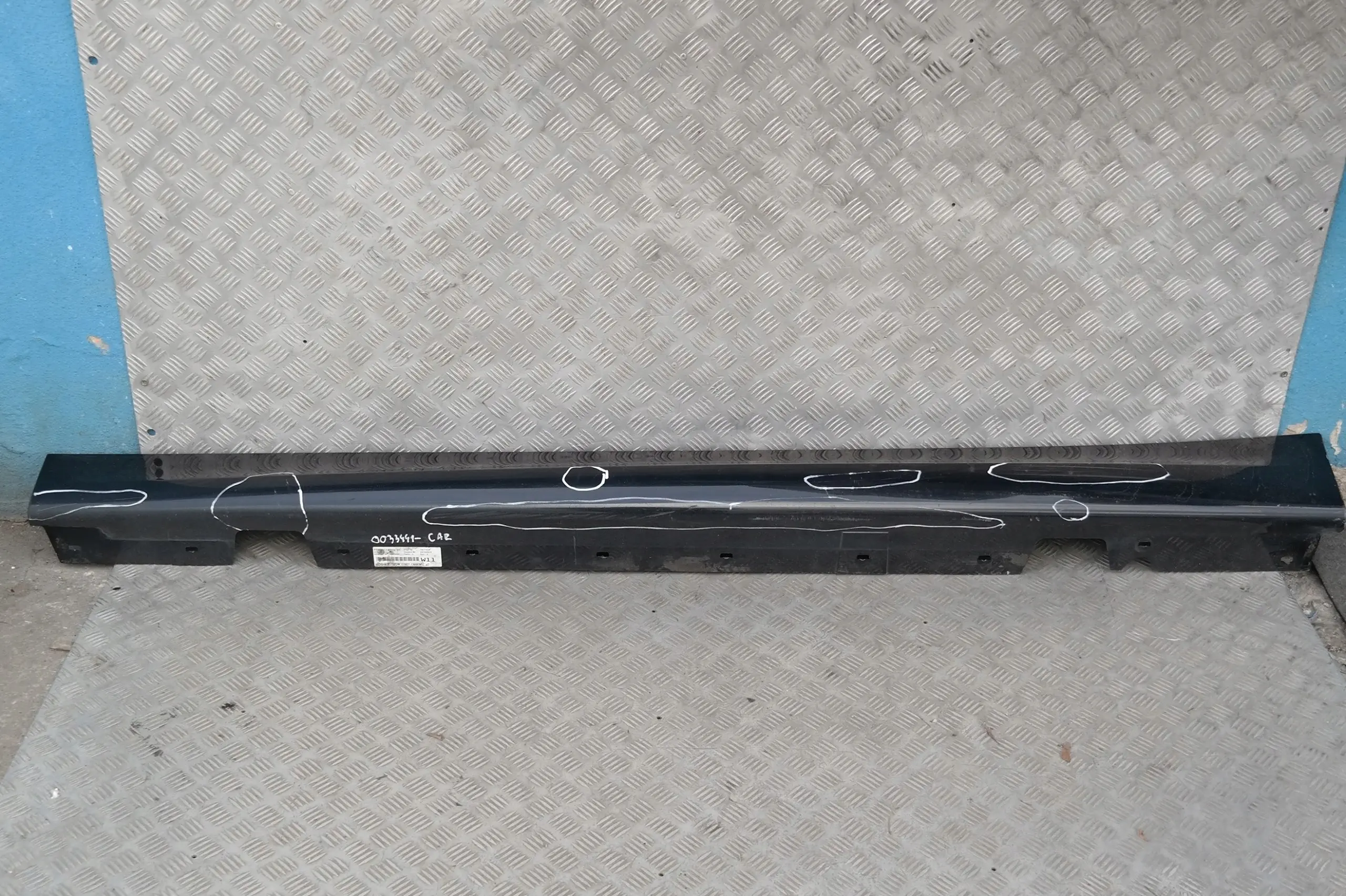 BMW 3 SERIES E90 E91 M Sport Sill Strip Side Skirt Left N/S Carbonschwarz Black