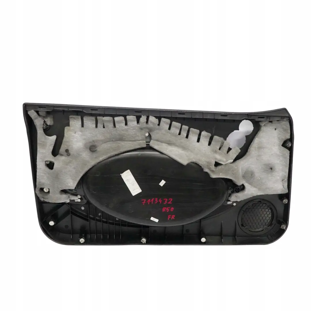 Tapicerka boczek drzwi Panther Black do MINI R50 R53 o numerze 7113432 MINI R50 R53 Tapicerka boczek drzwi Panther Black - SKU 7113432 - Numer Części 7113432