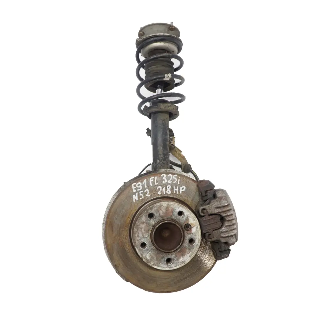 N52 MSport Delantero Izquierdo Muelle Strut Freno Suspension Pata para BMW E91 325i con número de pieza 6786015 BMW E91 325i N52 MSport Delantero Izquierdo Muelle Strut Freno Suspension Pata - SKU 6786015-2 - Número de pieza 6786015