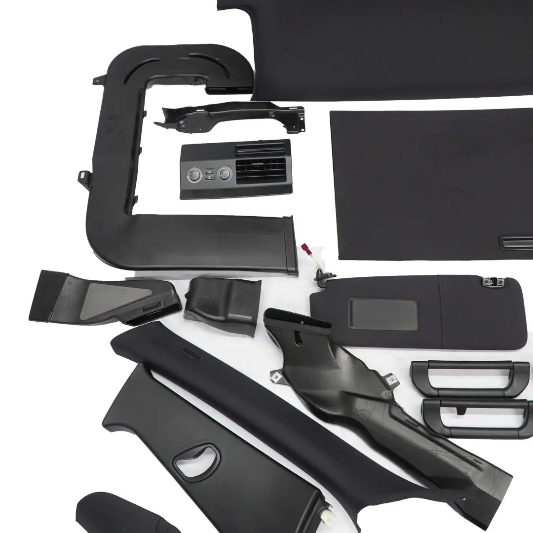 BMW E66 Long Complete Headlining Roof Slide Rear Air Conditioning Sunroof Black - SKU 7058135 - Part number 7058135
