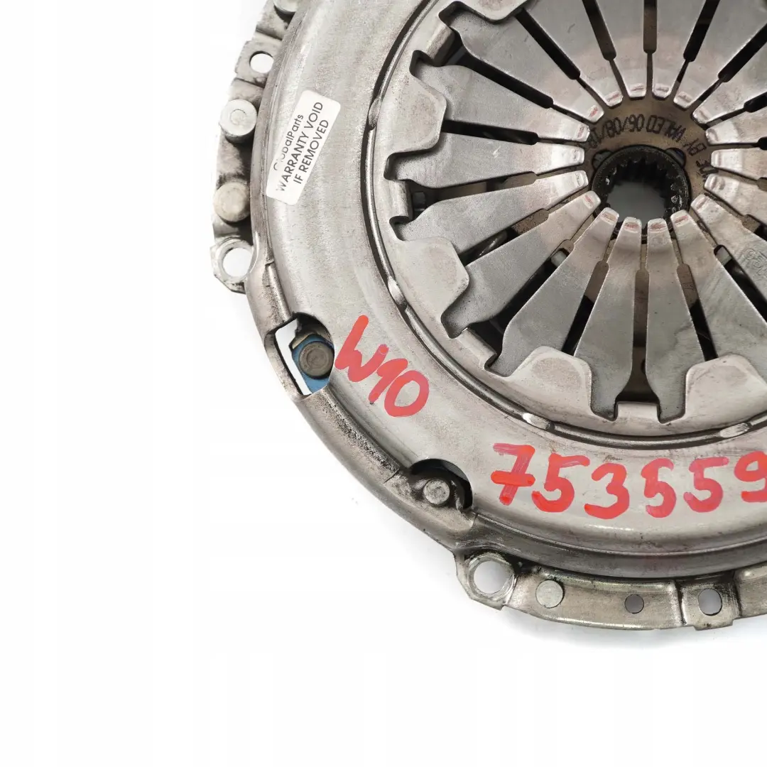 Mini Cooper One R50 R52 Petrol W10 Clutch Pressure Plate Disc Kit Set 7561754 - SKU 7535599-1 - Part number 7535599
