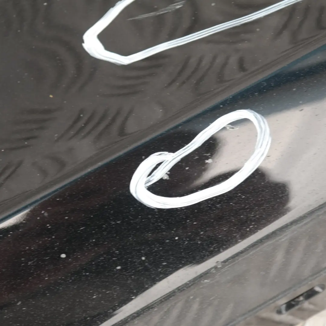  BMW4 E87 LCI Listello Portiera Apertura Gonna Destro Nero 2 - SKU 0036144-SCH14 - Numero di parte 36144