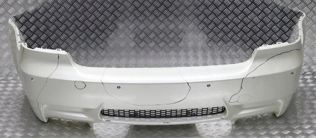 Complete Rear Bumper PDC White Gold to BMW 3 Series E92 E93 M3 with Part number 0433104 BMW 3 Series E92 E93 M3 Complete Rear Bumper PDC White Gold - SKU 0433104-WG - Part number 0433104